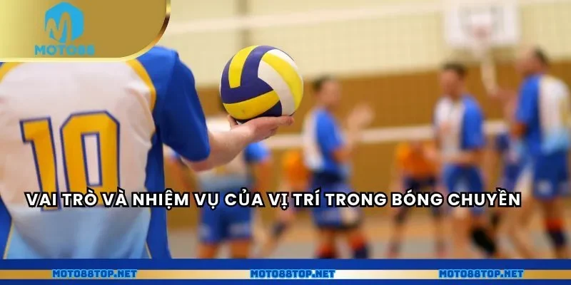 Vai trò và nhiệm vụ của vị trí trong bóng chuyền